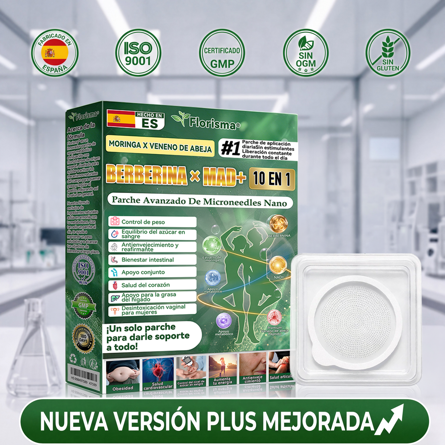 𝑇𝑖𝑒𝑛𝑑𝑎 𝑜𝑓𝑖𝑐𝑖𝑎𝑙 𝑑𝑒 𝐸𝑠𝑝𝑎ñ𝑎 🇪🇸  | 🐡𝐅𝐥𝐨𝐫𝐢𝐬𝐦𝐚® 𝑴𝒐𝒓𝒊𝒏𝒈𝒂 𝑩𝒆𝒓𝒃𝒆𝒓𝒊𝒏𝒂 10 𝑬𝒏 1 𝑷𝒂𝒓𝒄𝒉𝒆 𝑨𝒗𝒂𝒏𝒛𝒂𝒅𝒐 𝑫𝒆 𝑴𝒊𝒄𝒓𝒐𝒏𝒆𝒆𝒅𝒍𝒆𝒔 𝑵𝒂𝒏𝒐