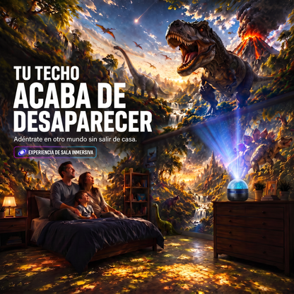 Tienda Oficial | 💕🎁 Proyector holográfico inteligente de cielo estrellado SCNDR® 360°（HD Smart Dynamic 5D）