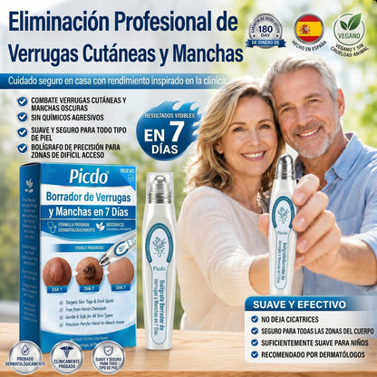 👩🏻‍🔬𝐏𝐢𝐜𝐝𝐨® Borrador de Verrugas y Manchas en 7 Días (𝐀𝐩𝐥𝐢𝐜𝐚𝐝𝐨𝐫 𝐫𝐨𝐥𝐥-𝐨𝐧: 𝐬𝐢𝐧 𝐝𝐨𝐥𝐨𝐫 𝐧𝐢 𝐜𝐢𝐜𝐚𝐭𝐫𝐢𝐜𝐞𝐬)✨