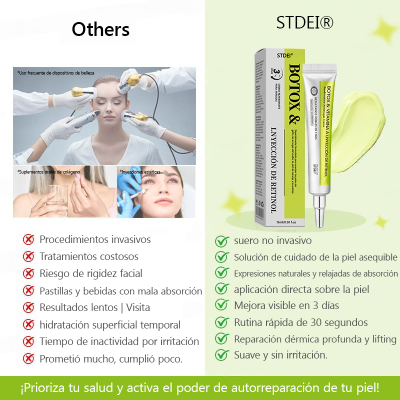 ✨✅𝐑𝐞𝐜𝐮𝐩𝐞𝐫𝐚 𝐥𝐚 𝐩𝐢𝐞𝐥 𝐣𝐨𝐯𝐞𝐧 𝐚𝐡𝐨𝐫𝐚 🍀𝐒𝐓𝐃𝐄𝐈®𝐁𝐎𝐓𝐎𝐗 & 𝐕𝐈𝐓𝐀𝐌𝐈𝐍𝐀 𝐀 𝐋𝐍𝐘𝐄𝐂𝐂𝐈Ó𝐍 𝐃𝐄 𝐑𝐄𝐓𝐈𝐍𝐎𝐋 𝐑𝐞𝐚𝐟𝐢𝐫𝐦𝐚𝐧𝐭𝐞 𝐀𝐧𝐭𝐢𝐚𝐫𝐮𝐠𝐚𝐬 𝐂𝐫𝐞𝐦𝐚